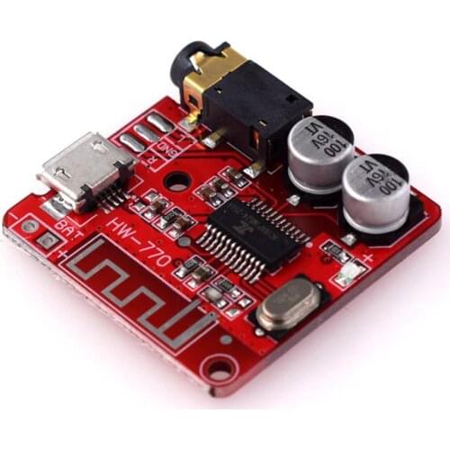 Bluetooth 5.0 Audio Receiver Board Durable USB Powered Amplifier Decoder Board