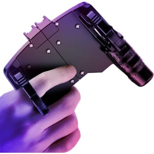 Durable Metal Ergonomic Grip Mobile Game Auxiliary Buttons Designed for Shooting Games