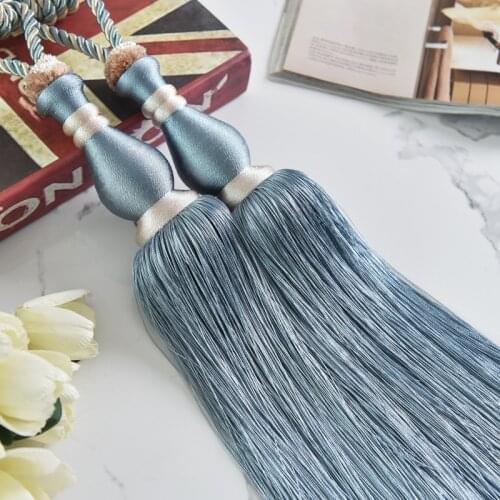 Curtain Bandage Hanging Ball Tied Ball Rope Hanging Ball Tassel Tennis Tied Flower Hook Ornament Ball Tassel Single Ball