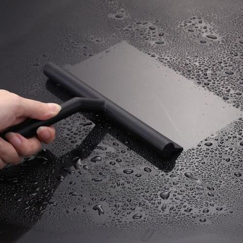 Shower Squeegee Window Squeegee Glass Wiper Silicone Scraper Cleaner Hook Clean Crystals Mirror Wiper Floor Cleaning Cleaning