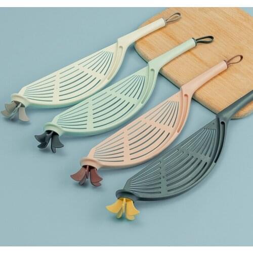 Cooking Rice Scoop Rice Sieve Household Cleaning Drainer Rice Brush Rice Stick Kitchen supplies cooking Kitchen Tools Dropship