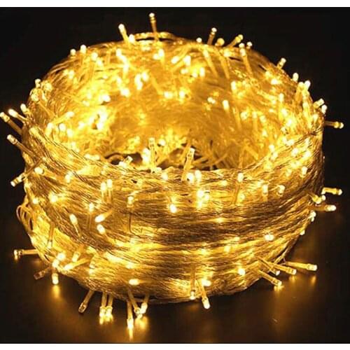 Fairy Lights Copper Wire LED String Lights Christmas Garland Indoor Bedroom Home Wedding New Year Decoration Battery Powered