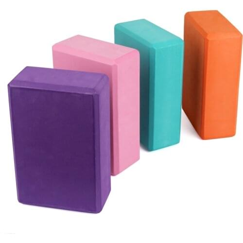 1Pcs EVA Yoga Block Foam Foaming Block Brick Exercises Fitness Tool Workout Stretching Aid Body Shaping Health Training