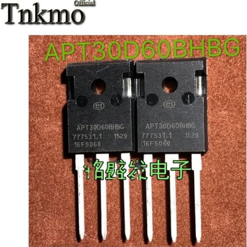 10PCS APT30D60BHBG TO-247 APT30DQ60BHBG APT30D60BCAG TO247 30A 600V Ultrafast Recovery Rectifier Diode free delivery