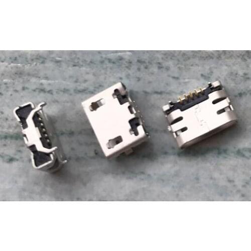 100pcs/lot for ZTE Blade V6 X7 D6 micro mini USB Charging Port Dock connector