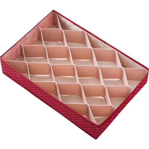 6 Tablets DIY diamond drawer organizer sorting box creative combinatiob divider for sock drawer separator storage organizer