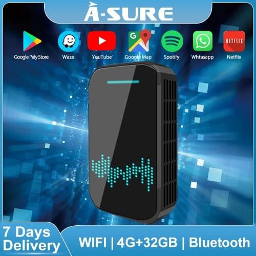 A-Sure Car Video Interface Android 4K CarPlay Decoding Box GPS Wifi For VW Tiguan L Polo Golf 5 6 MK7 Passat B7 B8 SKODA