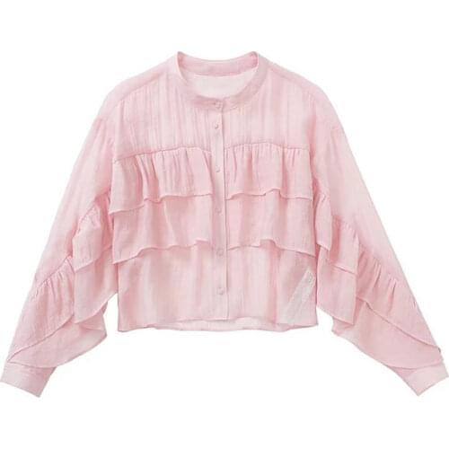 Женские модные рубашки CHAXIAOA China At AliExpress