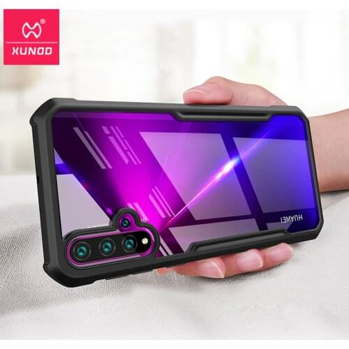 For Huawei Nova 5 Phone Shell XUNDD Airbag Shockproof 360 Protective Transparent Back Cover for Huawei Nova 5 Pro 5T Funda чехол
