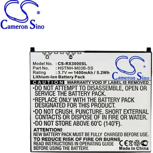 CameronSino for HP iPAQ hx2000 hx2100 hx2110 hx2115 hx2190 hx2195 hx2400 hx2410 hx2415 rx3000 rx3710 rx3700 rx3715 battery
