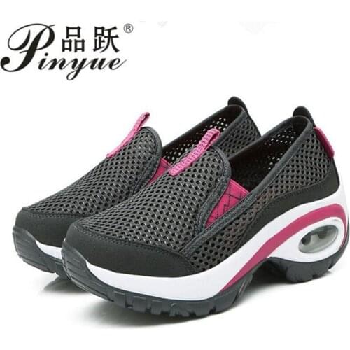Summer Women Brand Mesh Sport Shoes Woman Breathable Light women Sneakers Zapatillas Mujer Basket Femme Travel Shoes