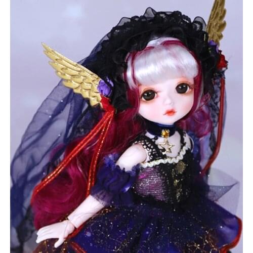 DBS DREAM FAIRY Doll 1/6 BJD Name by Little Angel mechanical joint Body With makeup,Including scalp,eyes,clothes girls SD