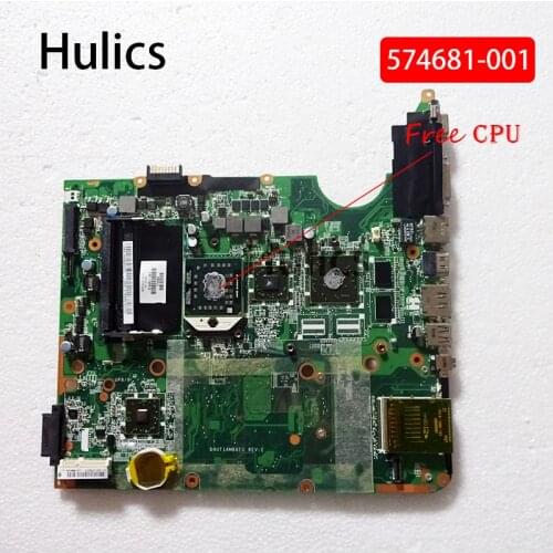 Hulics Original 574681-001 For HP laptop mainboard DV7 DV7-3000 DAUT1AMB6E0 DAUT1AMB6E1 laptop motherboard