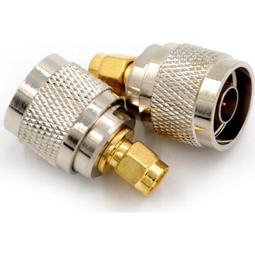 N Male To SMA Female Connector RF Coax Coaxial Adapter Straight Type For Cell Phone Mobile Signal Booster Straight Type