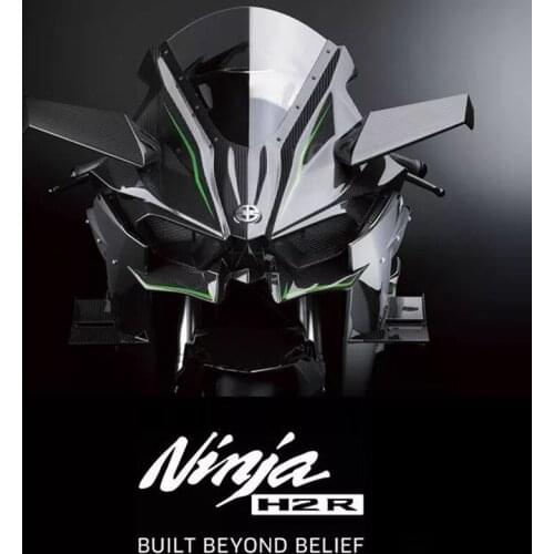 2021 New Motorcycle Winglet Aerodynamic Wing Kit Air Deflector for KAWASAKI NINJA H2 H2R full Carbon original 1:1