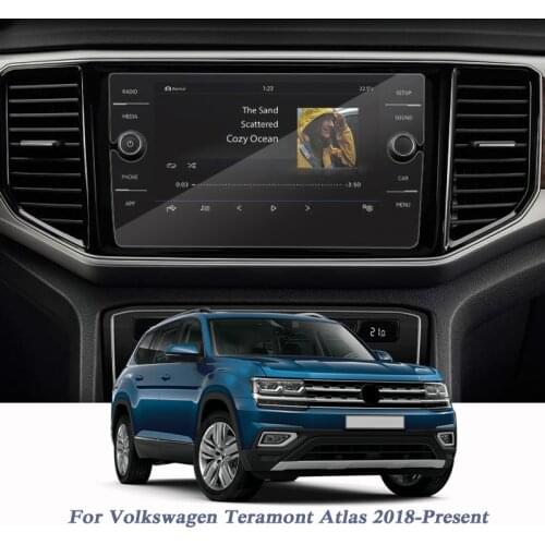 Car Styling GPS Navigation Dashboard Screen Protective Film For Volkswagen Teramont Atlas 2018-Present Sticker Auto Accessories