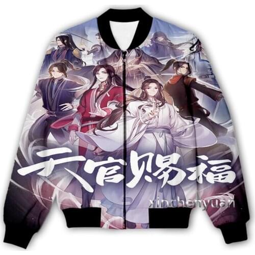 Xinchenyuan New Men/Women 3D Printed Anime Reincarnation Casual Jacket Fashion Streetwear Sporting Jacket & Coat Q36