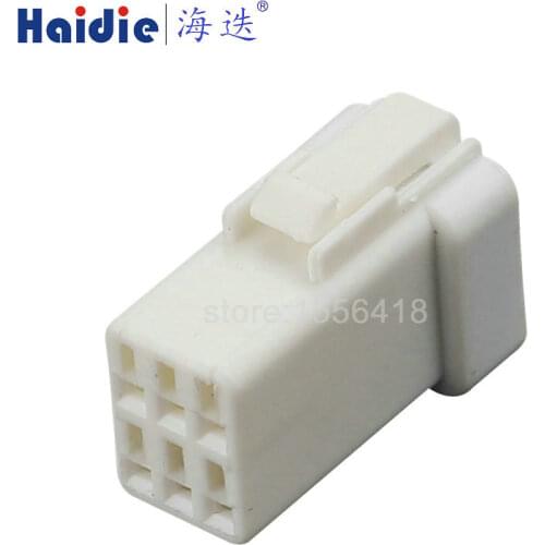 Free shipping 2sets 6pin JST auto electric housing plug wire harness cable connector 06R-JWPF-VSLE-D