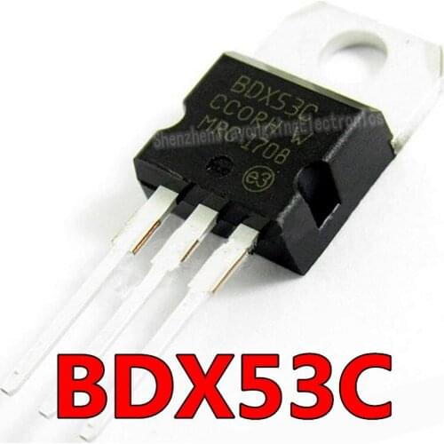 10PCS BDX53C BDX33C BDX34C BDX54C TO-220 BDX53 BDX33 BDX34 BDX54 TO220 new and original