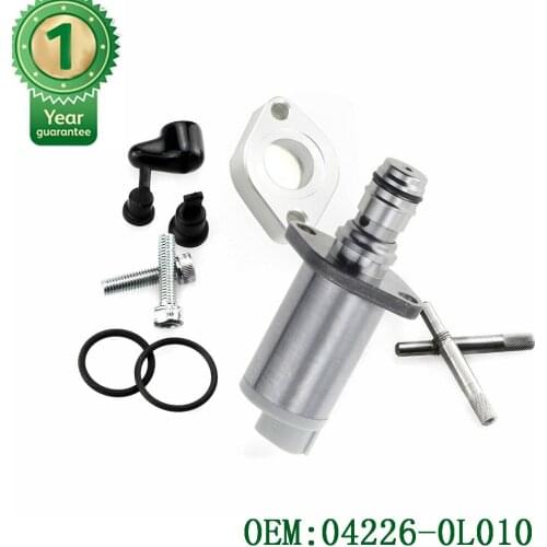 100% GOOD SUCTION CONTROL VALVE New Repair Kit / Overhaul Kit / SCV Valve ASSY 04226-0L010 042260L010 For Toyota Innova Fortune