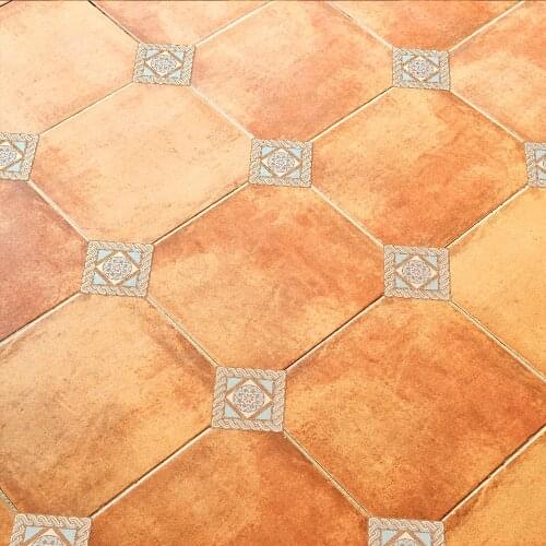 100pcs Bathroom Floor Tile Sticker, Diy Wall Sticker Furniture Decal, Waterproof Self Adhesive For Home Bedroom Kithchen Decor