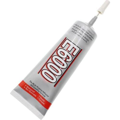 15/25/50ml E6000 Glue DIY Rhinestones Painting Cloth Metal Fabric Crystal Epoxy Hotfix for Jewelry E6000 Craft Strong Adhesive