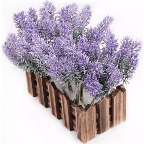 6pcs/lot mini lavender flowers artificial flowers handmade Christmas wedding home decoration DIY scrapbook gift box