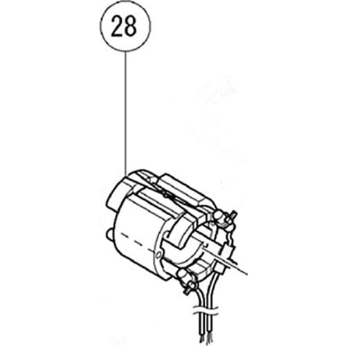 AC220V-240V 340607E 340607F Stator Field for Hitachi WR14VB
