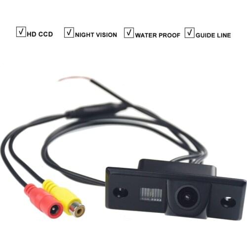 Vehicle Car Rear View Reverse Camera For VW SKODA FABIA SANTANA POLO TIGUAN TOUAREG PASSAT Auto Backup Parking Night Vision AHD