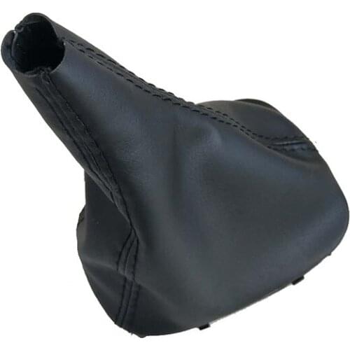 Car Shift Gear Knob Gaitor Leather Boot For OPEL CORSA D 2006 2007 2008 2009 2010 2011 2012 2013 2014