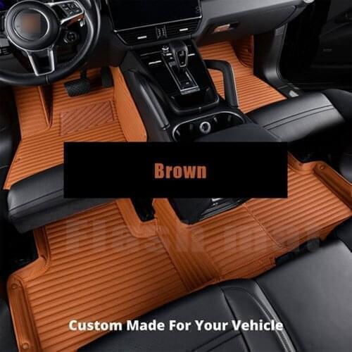 WLMWL Custom leather car mat for BMW all medels X3 X1 X4 X5 X6 Z4 525 520 f30 f10 e46 e90 automobile carpet cover Car-Styling