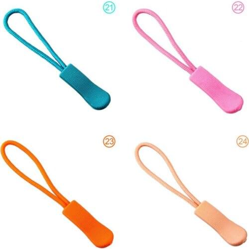 DIY Household Zipper Pull Bag Tactical Backpack Fit Rope Tag Fixer Zip Cord Tab Accessories Puller Head 10pcs Hot