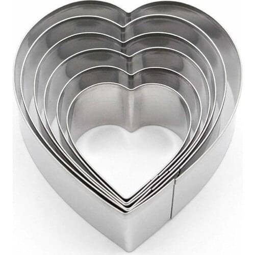 Narkalıp Cookie Mold Heart Model 6 S