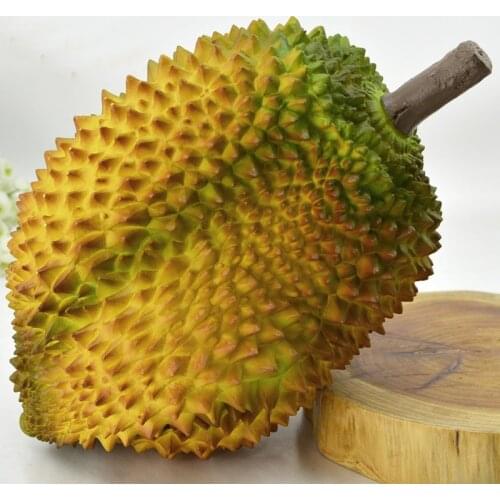 050 Simulation durian Fake durian meat PU fake durian fruit king model Home Photo Props fruit shop decoration 28*18cm