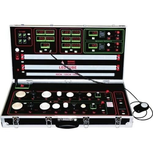 China Multifunctional led bulbs tubes double dc power meter with dimmer light tester