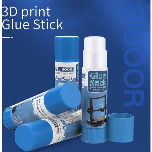3D Printer Glue Sticks PVP Solid Glue Sticks Non-toxic Washable for Hot Bed Platform Glass Plate Easy Removing
