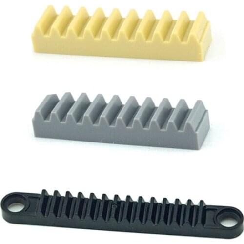 MOC Gear Rack 1x4 1x8 1x13 Building Block Brick Technical Parts Compatible With 3743 6630 64781 Educational Toys For Children