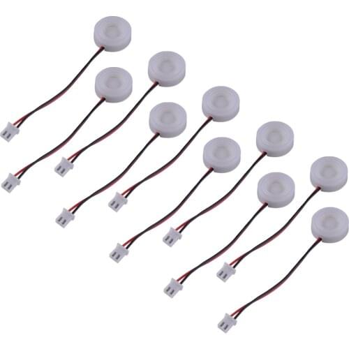 LETAOSK 24V 10pcs D16mm 1.7MHz Ultrasonic Mist Maker Atomizing Transducer Fogger Piezoelectric Ceramic Humidifier