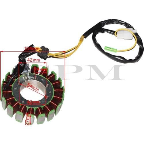 DC 18 coil magnetoelectric, suitable for loncin cb250 water-cooled motor dirt pit bicycle