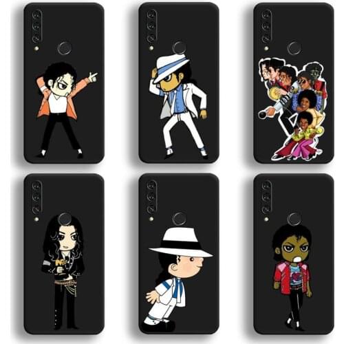 Fashion cartoon singer Michael jackson Phone Case Huawei Y6P Y8S Y8P Y5II Y5 Y6 2019 P Smart Prime Pro