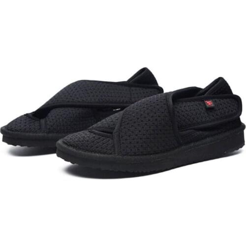 New summer foot shoes, elastic diving cloth Velcro pressure shoes dancing, walking shoes diabetic healthcare shoes