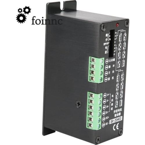 Single axis 2-phase stepper motor driver SH-20403 3A 128 subdivision for NEMA 17/23 Stepper motor