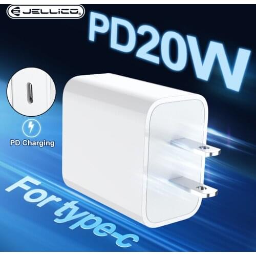 PD 20W USB Type C Charger US Adapter Fast Charging Travel Wall Phone Charger For iPhone 12 11 Pro XR X XS Max Samsung S21 S10