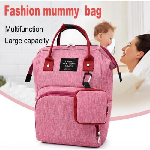 Baby Daiper Bag Mummy Maternity Nappy Bag Waterproof Baby Travel Stroller Diaper Bags For Mommy Backpack For Moms Changing Bag