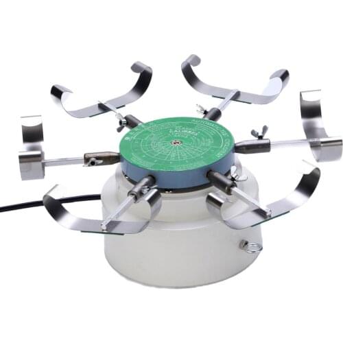 110V Watch Winder 6 Arms Watch Wind Test Machine Automatic Watch Winder For Watchmaker