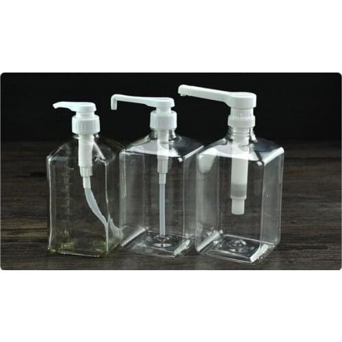 1 PC Milk Tea Hand-pressed Bottle/Pump Measuring Glass/Plastic Fructose Syrup Juice Pressure