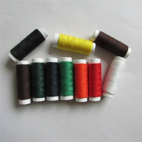 10pcs/1 package sell different colour family expenses handwork sewing thread embroider cotton thread clothing accessory