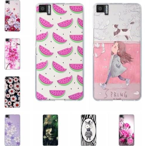 Case For BQ Aquaris M5 Case Silicone Soft TPU Back Phone Covers For BQ Aquaris M5 Case 3D Relief Printed Pattern Cartoon Fundas