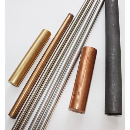Brass/copper/graphite/aluminum/silver/tungsten metal rods electrode bar anode for electroplating solution