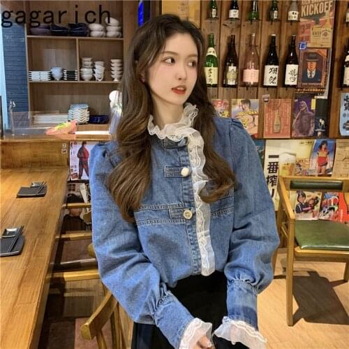 Gagarich Womens Denim Shirts